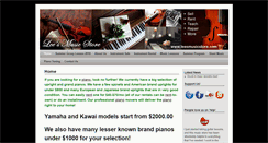 Desktop Screenshot of leesmusicstore.com